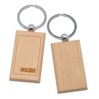 Sleutelhanger hout  