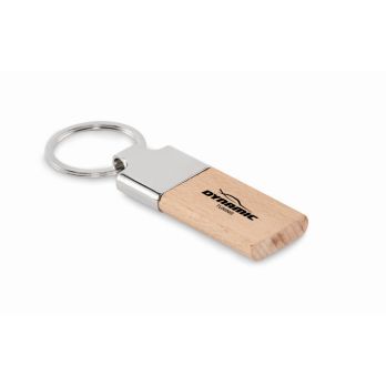 LLAVING sleutelhanger rubberhout