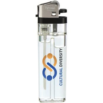TOM® NM-1 Wrijfwiel aansteker, Transparant