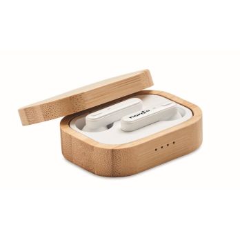JAZZ BAMBOO TWS 5.0 draadloze oortelefoon set