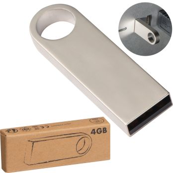 USB-stick metaal 4GB