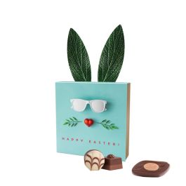 Lindt promotiekoffertje "Bunny Ears" Mini Pralin&eacute;s, Pasen