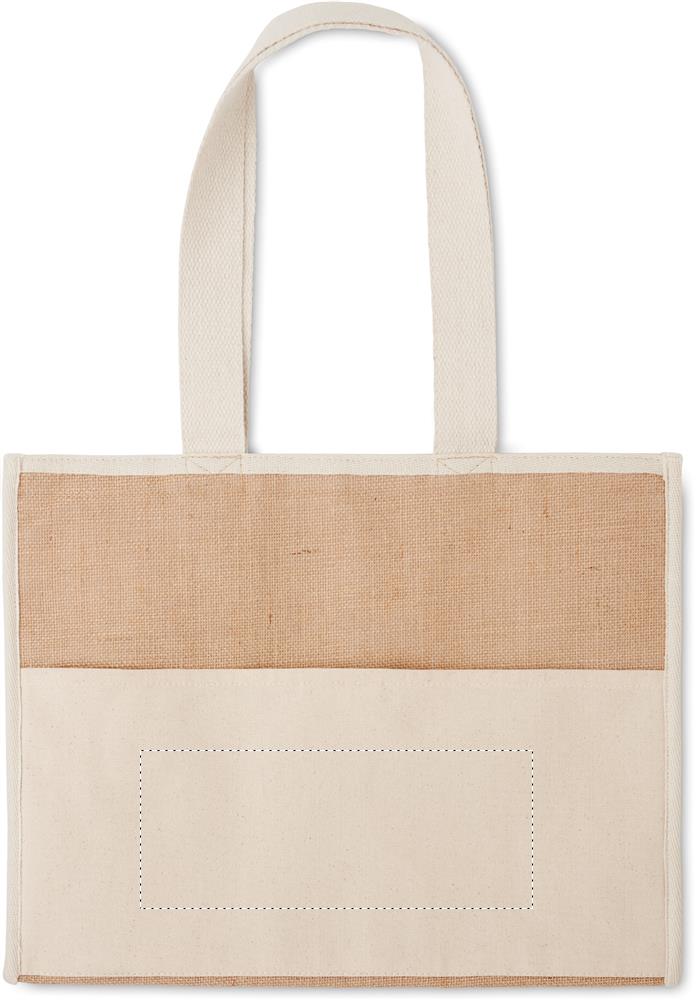 Voorkant tas (10 x 25 cm)