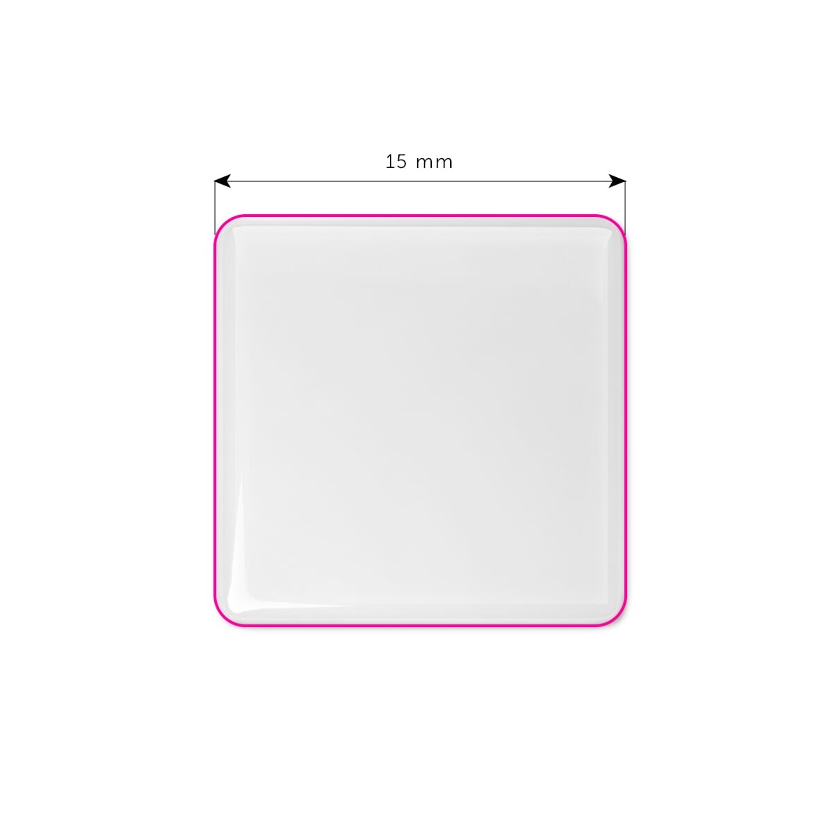 Zijde 1 (15 x 15 mm)