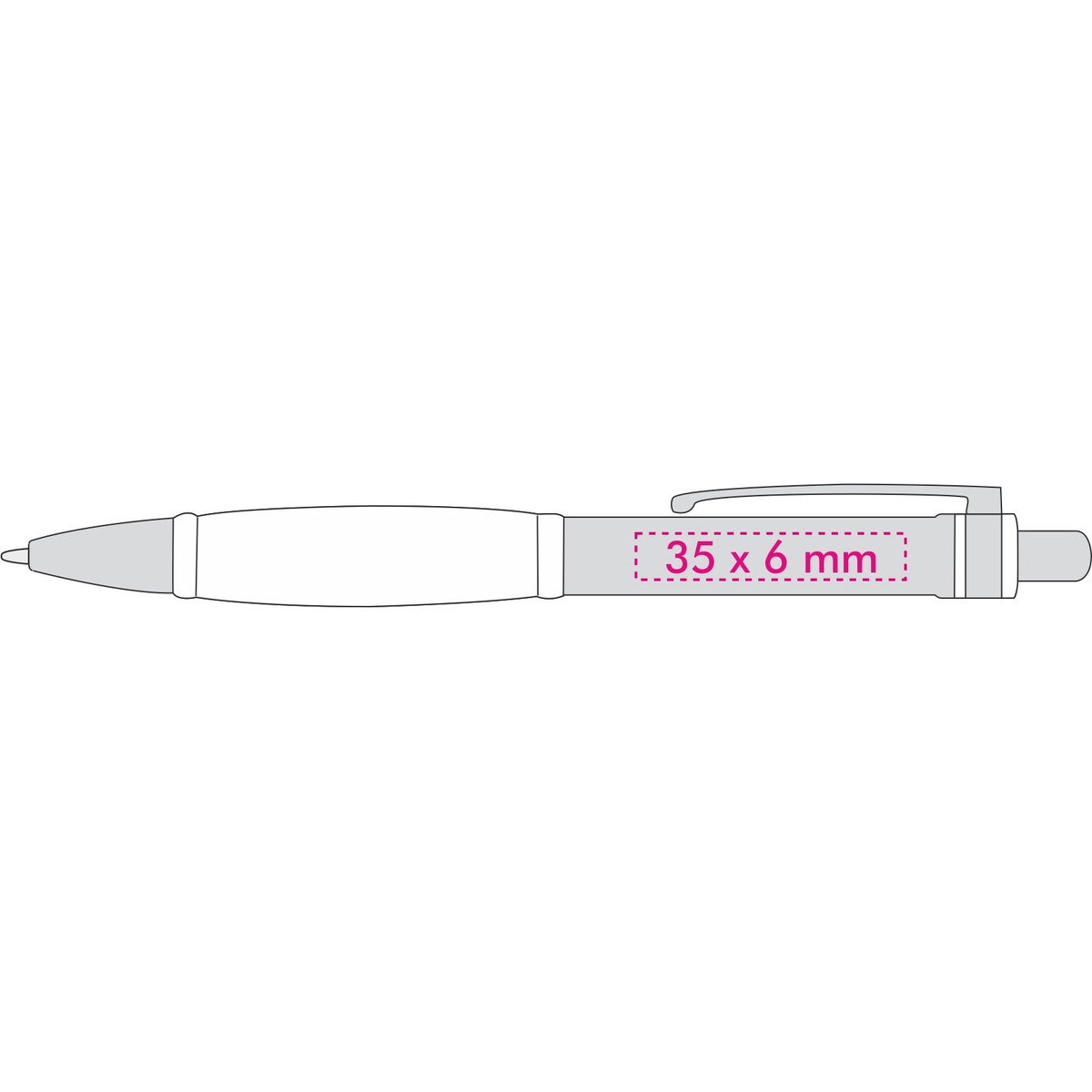 Clip (2,5 x 0,5 cm)