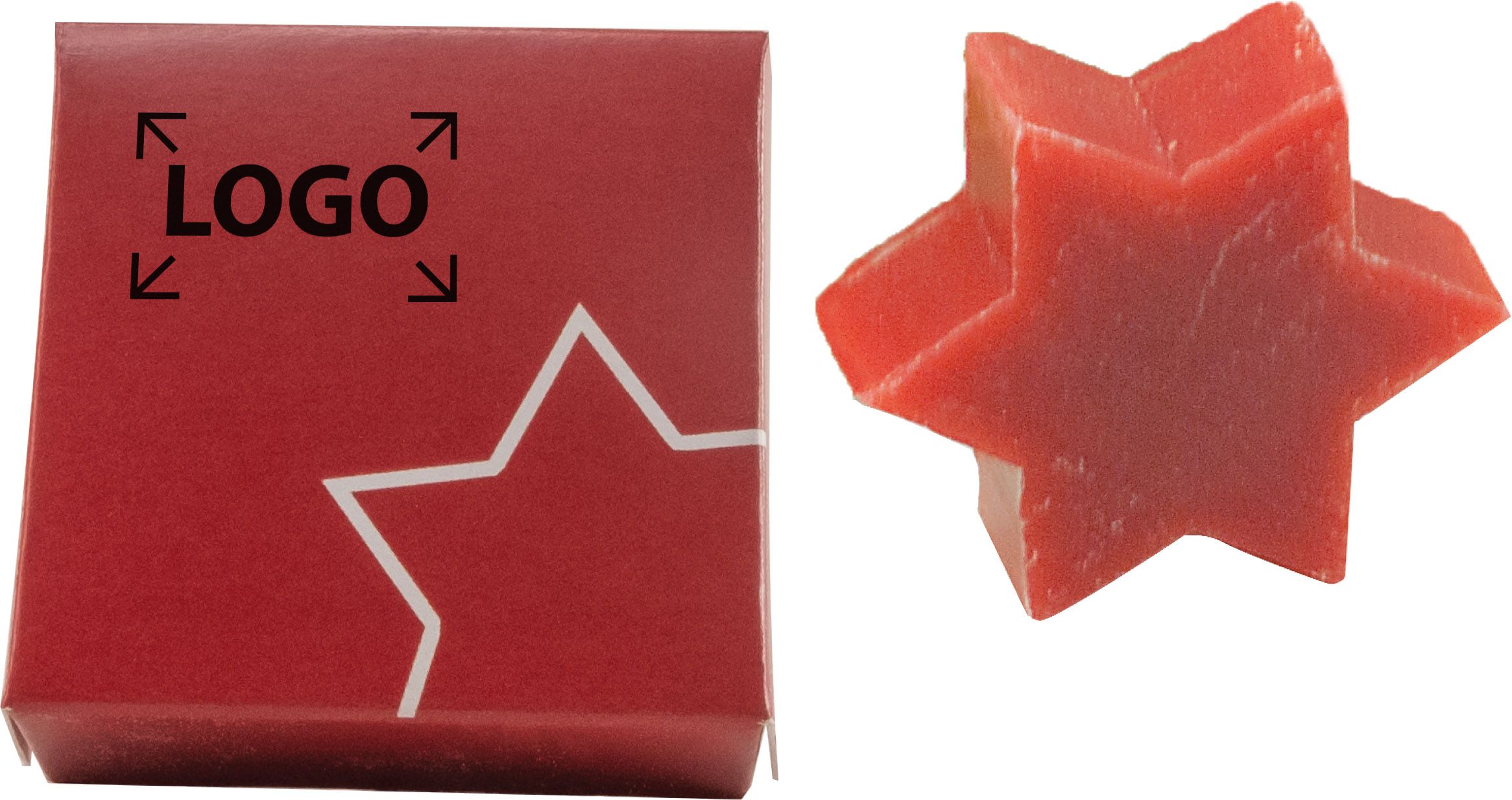 op de verpakking (12,5  x 13,8 cm)