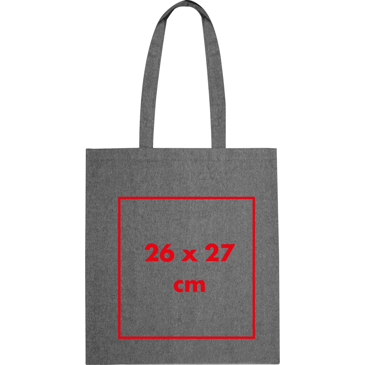 Op de zak (30 x 30 cm)