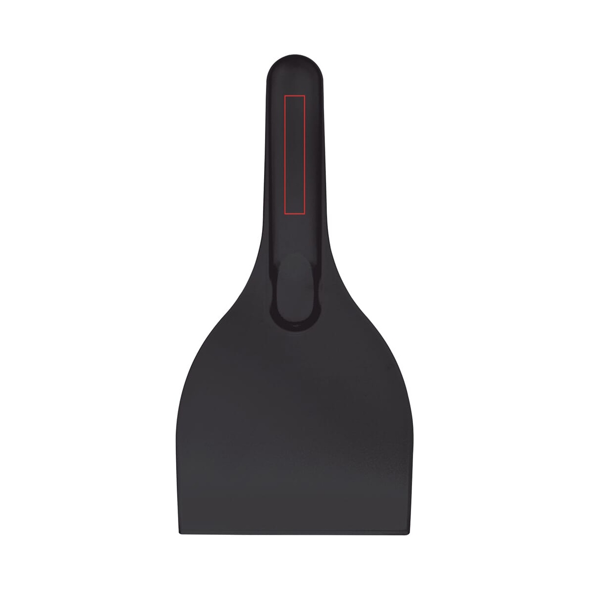 Op het handvat (10 x 60 mm)