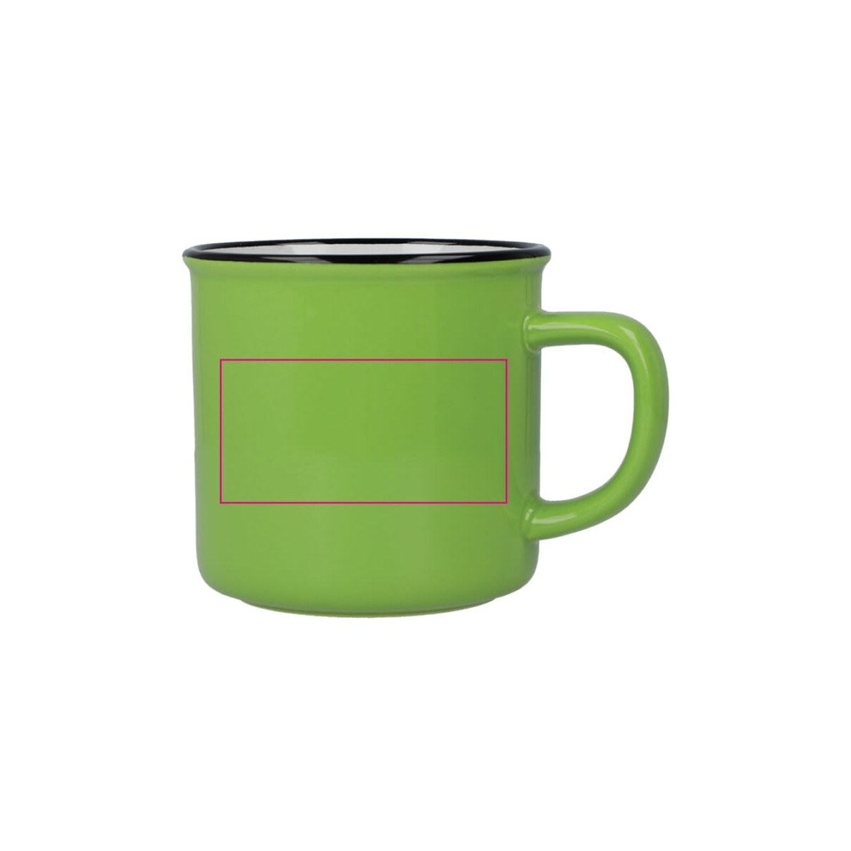 Links van het handvat (30 x 60 mm)