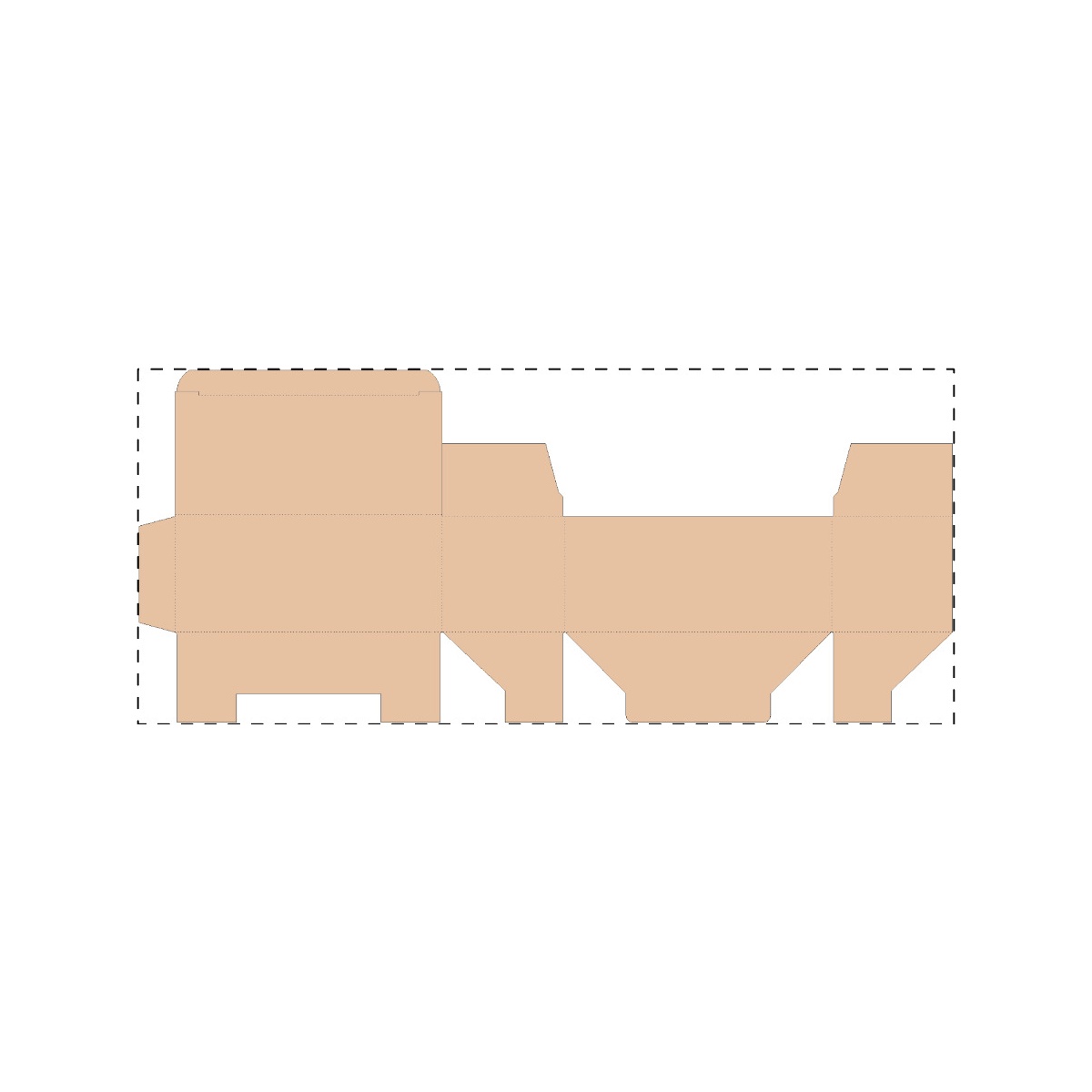 Tas 1 voor linkshandigen (3 x 2 cm)