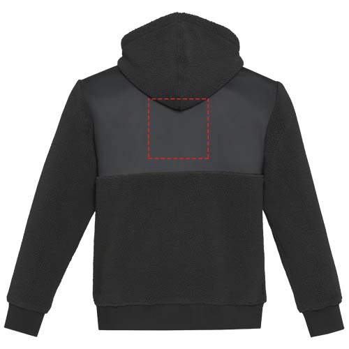 Groot oppervlak op de achterkant (15 x 15 cm)