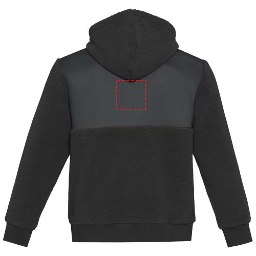 Groot oppervlak op de achterkant (9,9 x 9,9 cm)