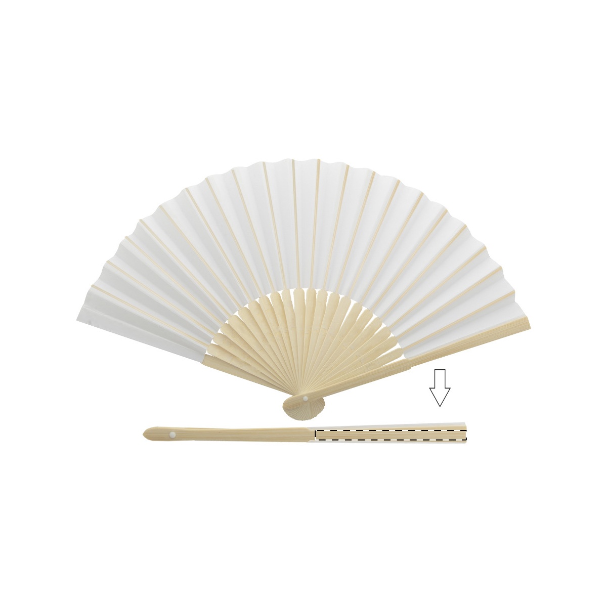 Achterkant (7 x 0,5 cm)