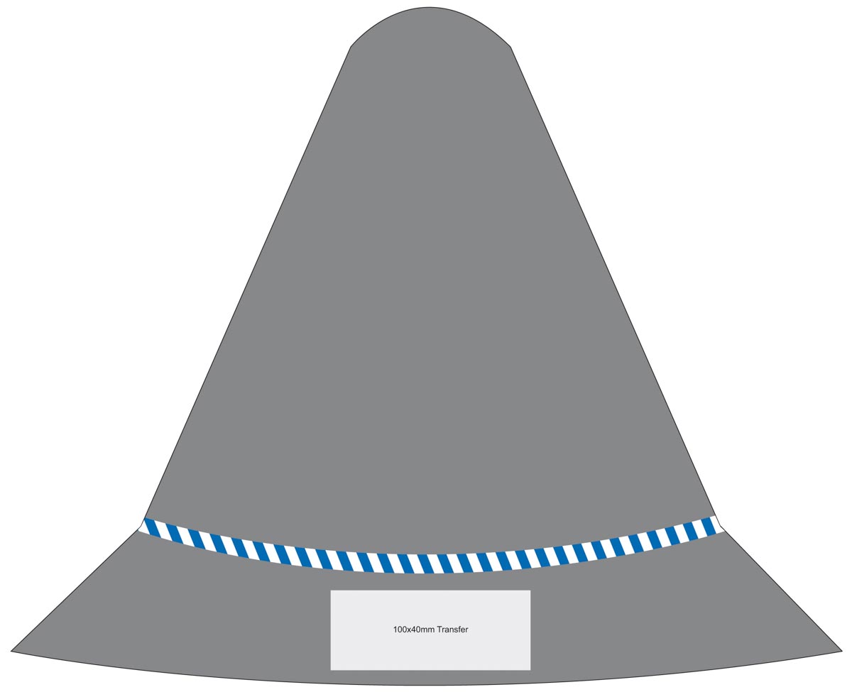 voorkant/kant op rand (10x4 cm)