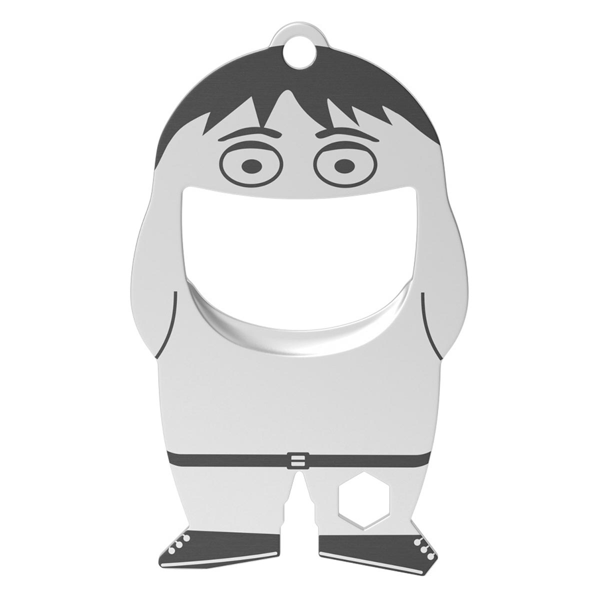 Voorzijde (2,7 x 0,9 cm)