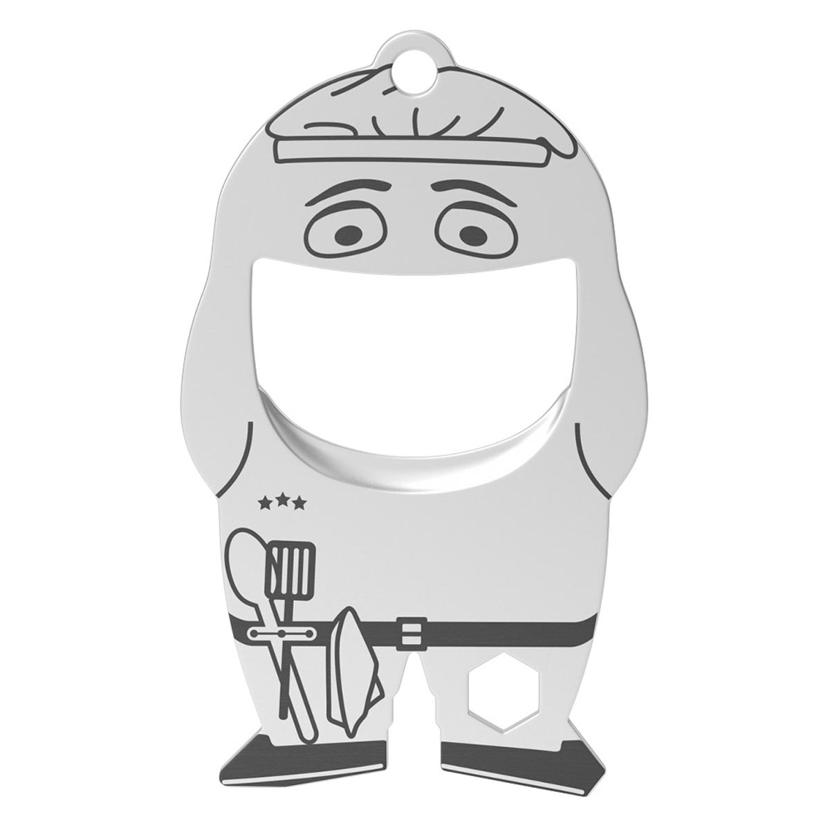 Voorzijde (2,0 x 0,7 cm )