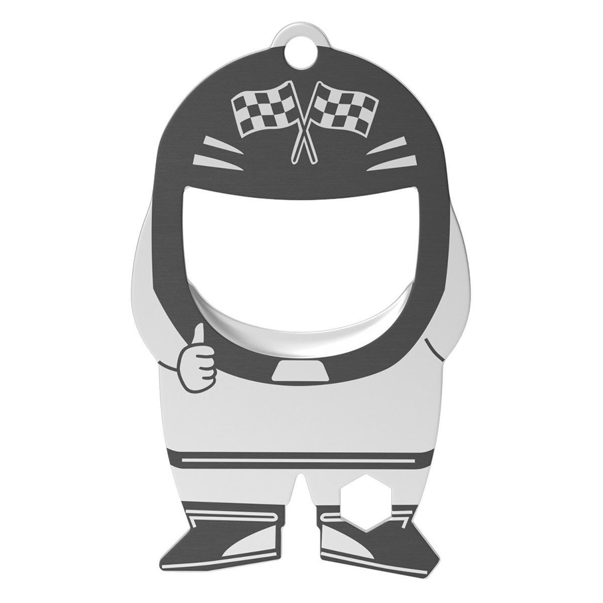 Voorzijde (2,7 x 0,5 cm)