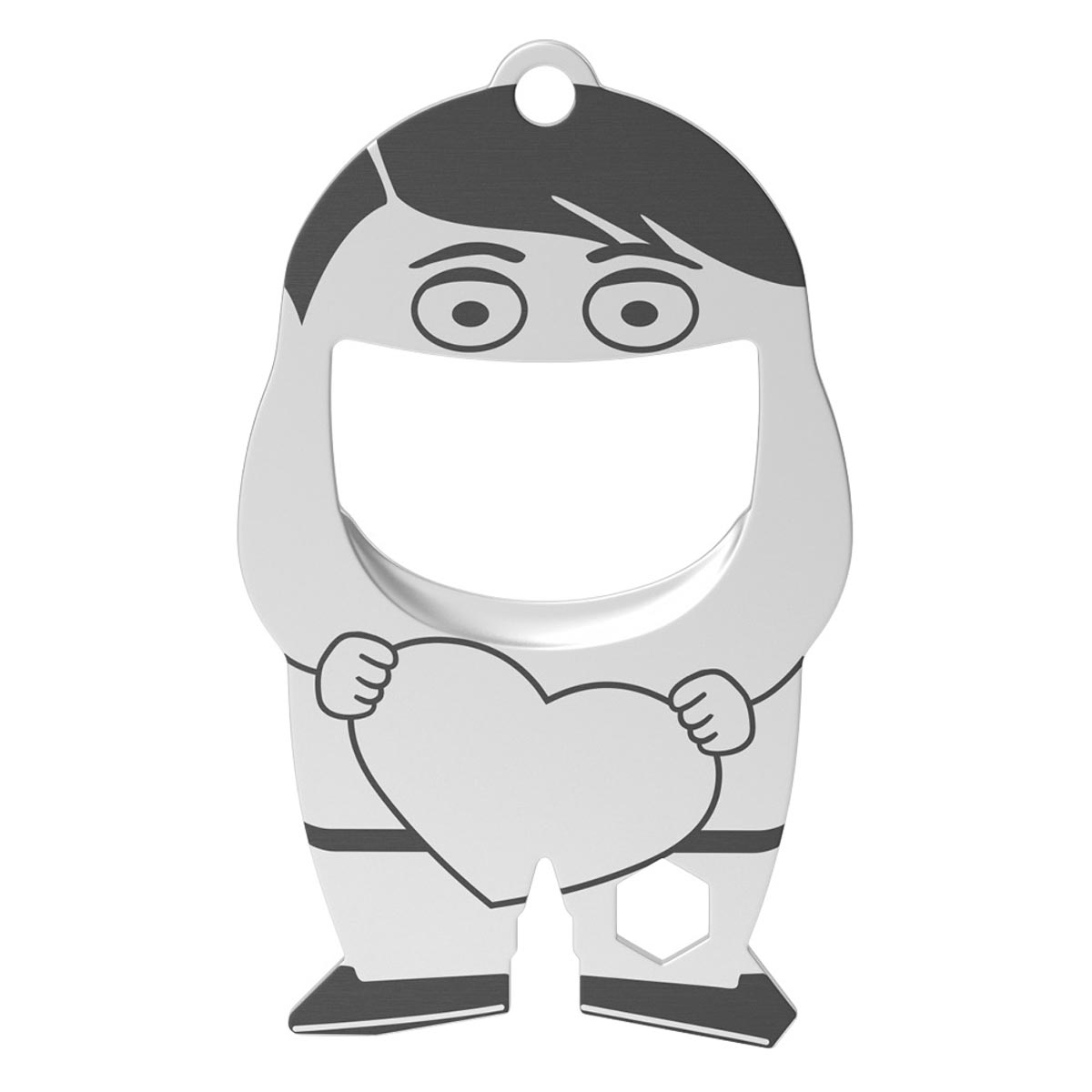 Voorzijde (1,4 x 0,7 cm)