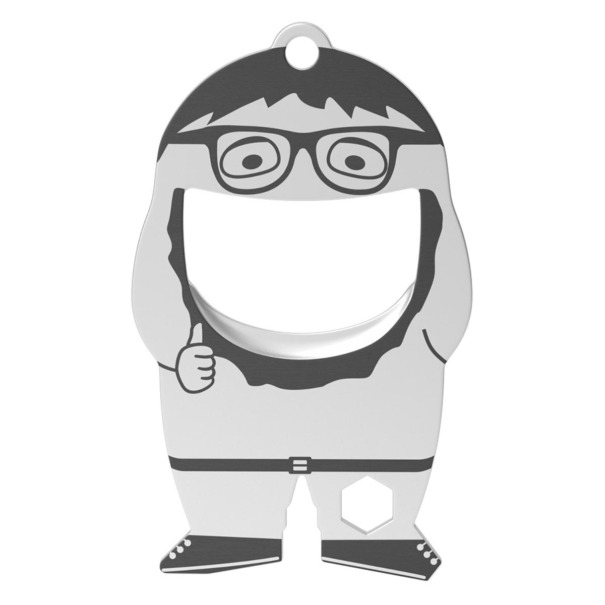 Voorzijde (2,7 x 0,6 cm)