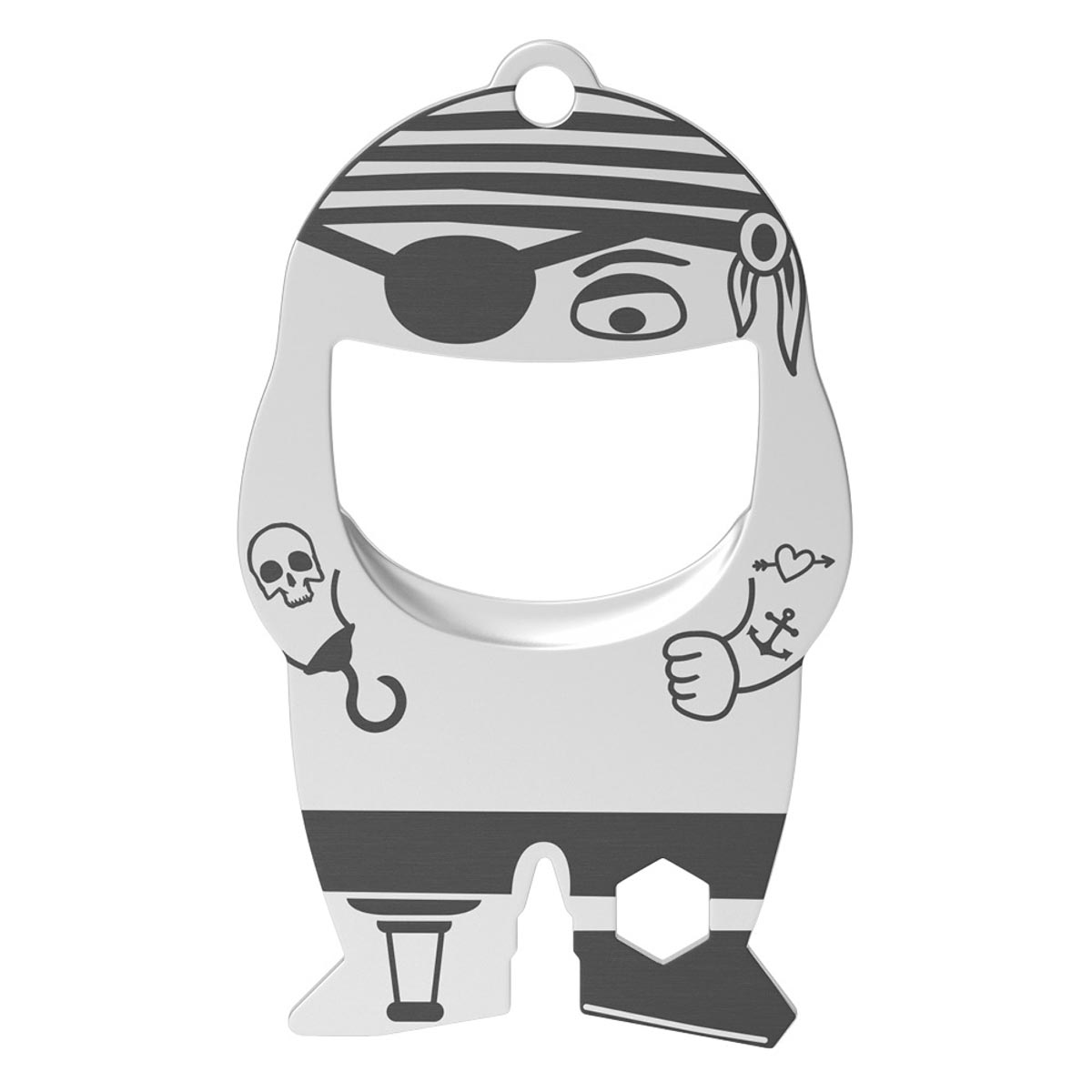 Voorzijde (1,3 x 0,7 cm)