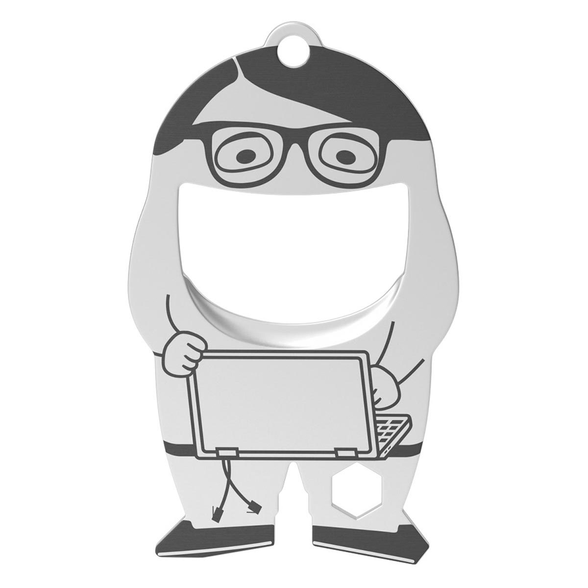 Voorzijde (1,6 x 0,8 cm)