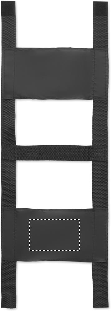 Zwarte band (5 x 8 cm)