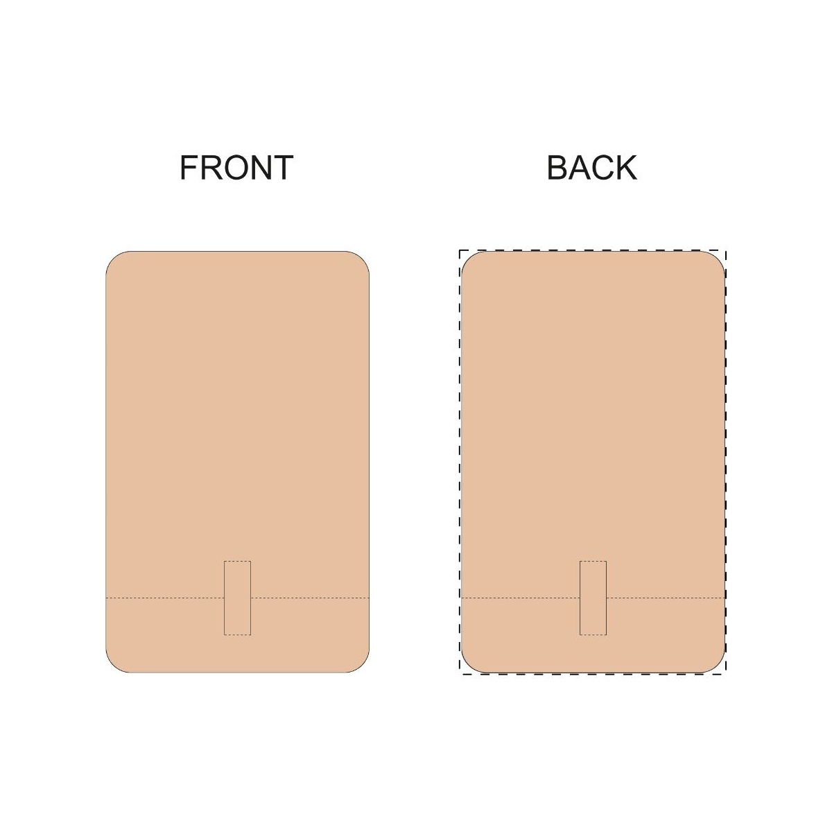 Achterkant (4 x 5,5 cm)