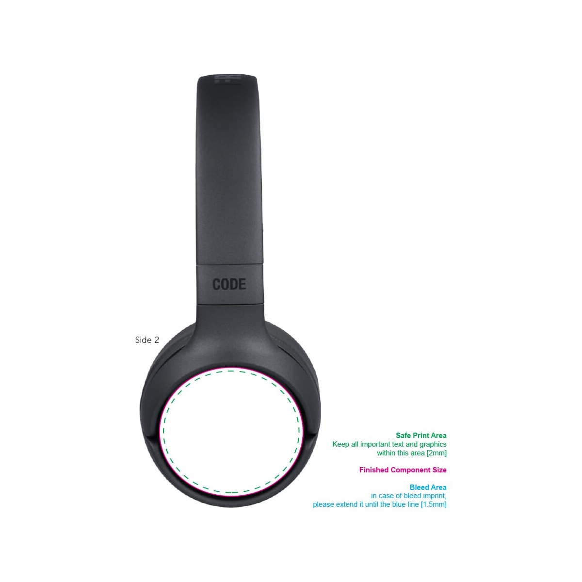 Rechterzijde (Ø 53 mm)