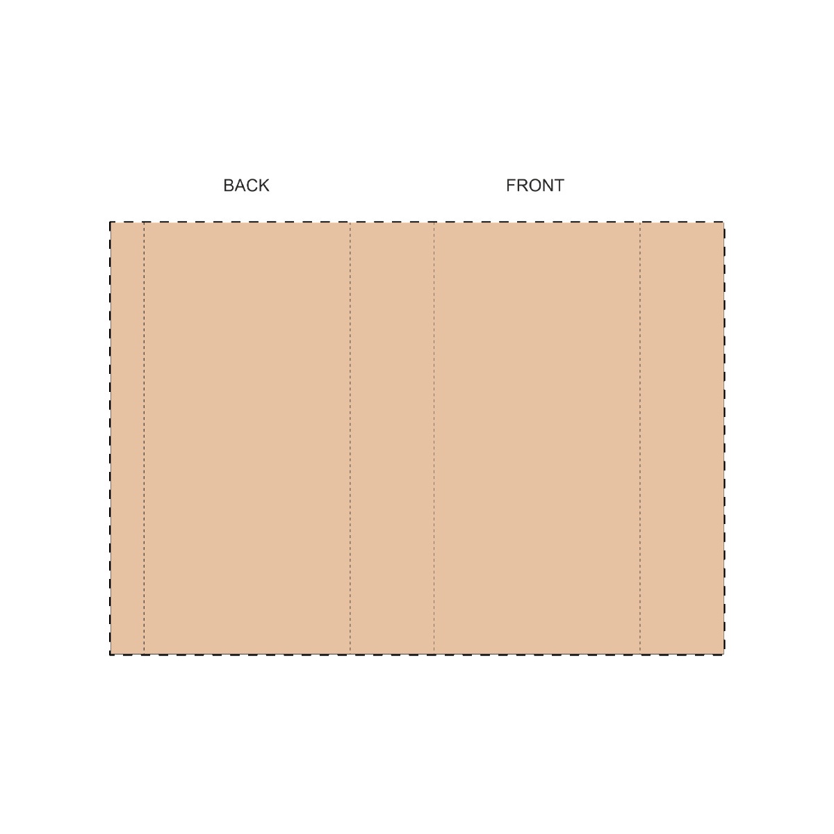 Maßgefertigte Papierbanderole (189 x 135 mm)