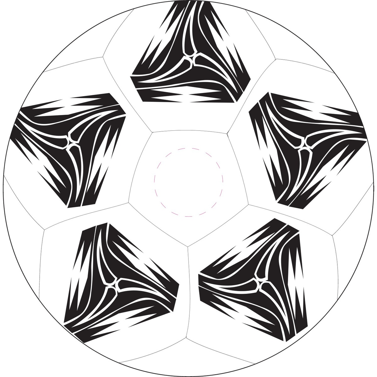 op één segment (Ø 4 cm)