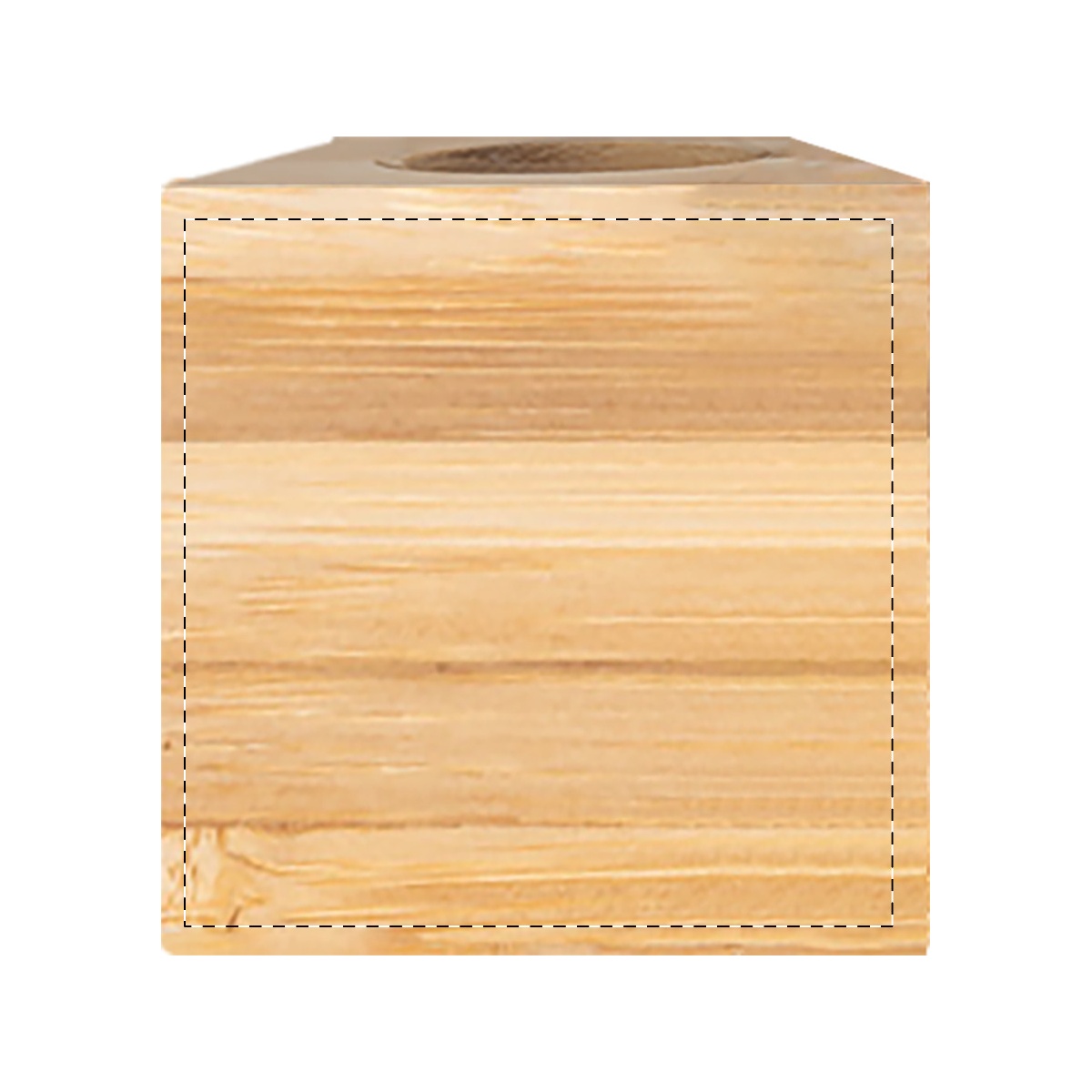 Kraft golfkarton (51,6 x 26,8 cm)
