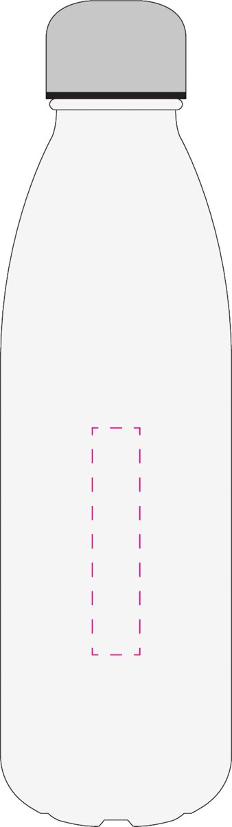 gecentreerd op fles (1,5x7 cm)