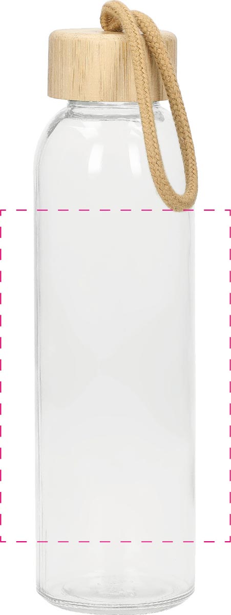 op fles tussen randen (9x13 cm)