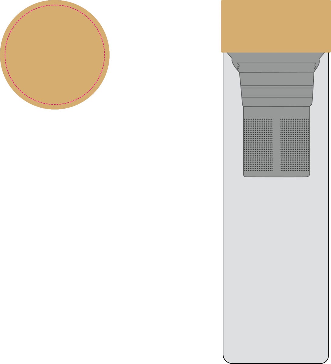 Bovenste deksel (Ø 6,5 cm)