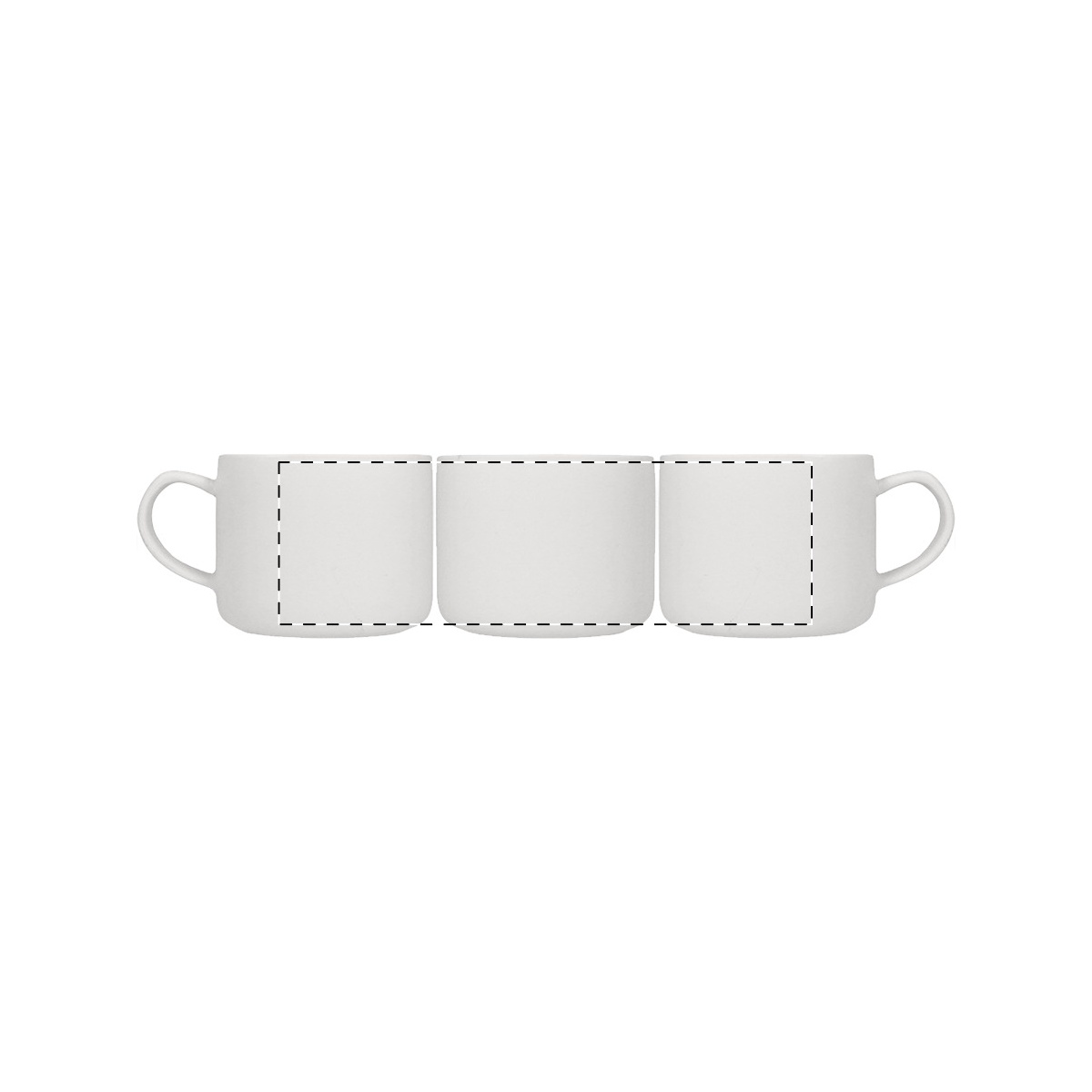 Mok tegenover hengsel (3 x 5 cm)