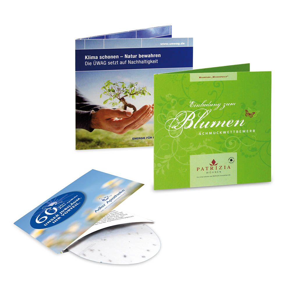 Kaart (29,8 x 10,0 cm, pro Seite)