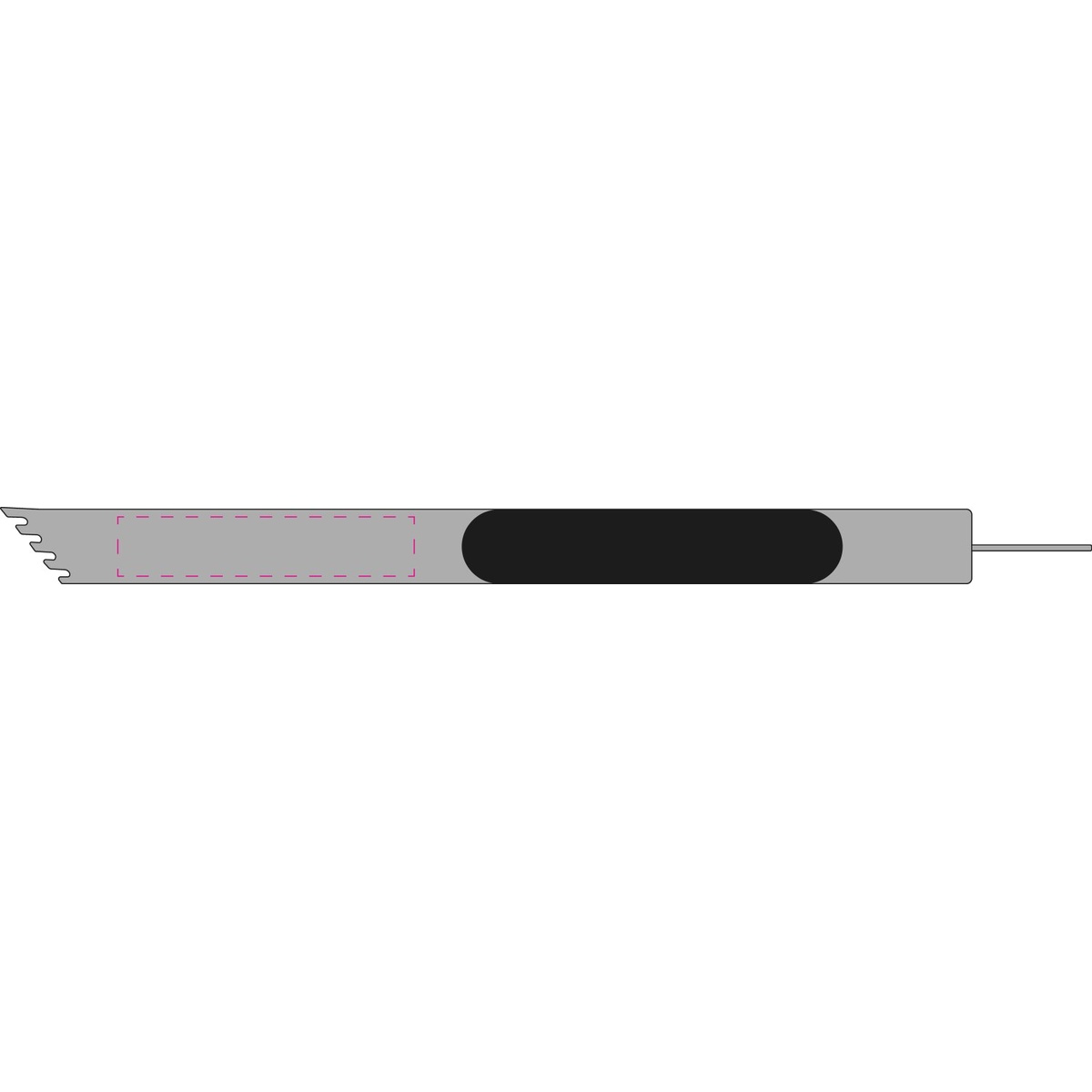 op front tang (10x2 cm)