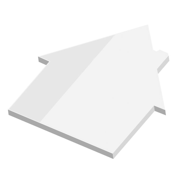 Enkel vel (7,5 x 6,9 cm)