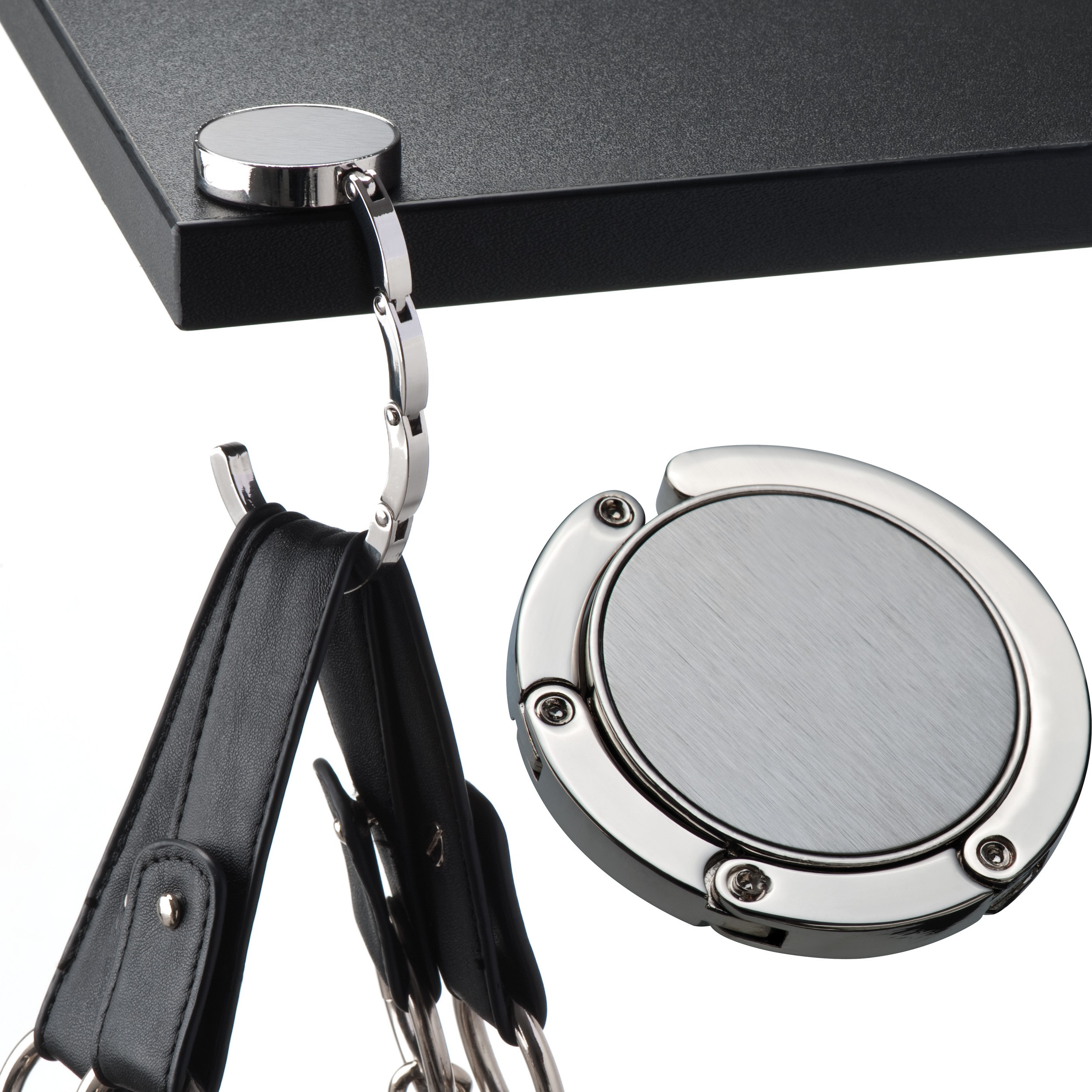 In het midden (⌀ 2,5 cm)