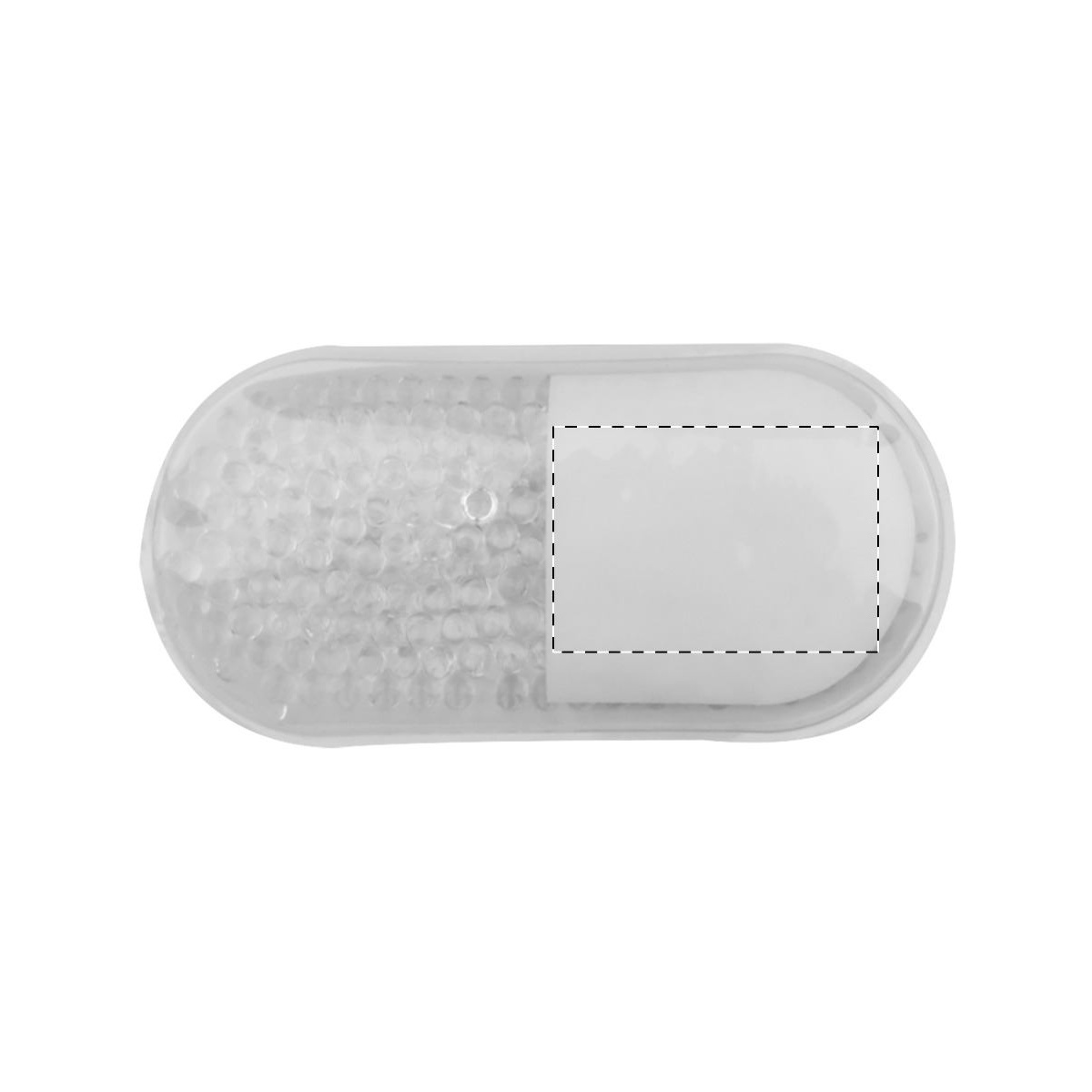 Voorkant witte vlak (4 x 1 cm)