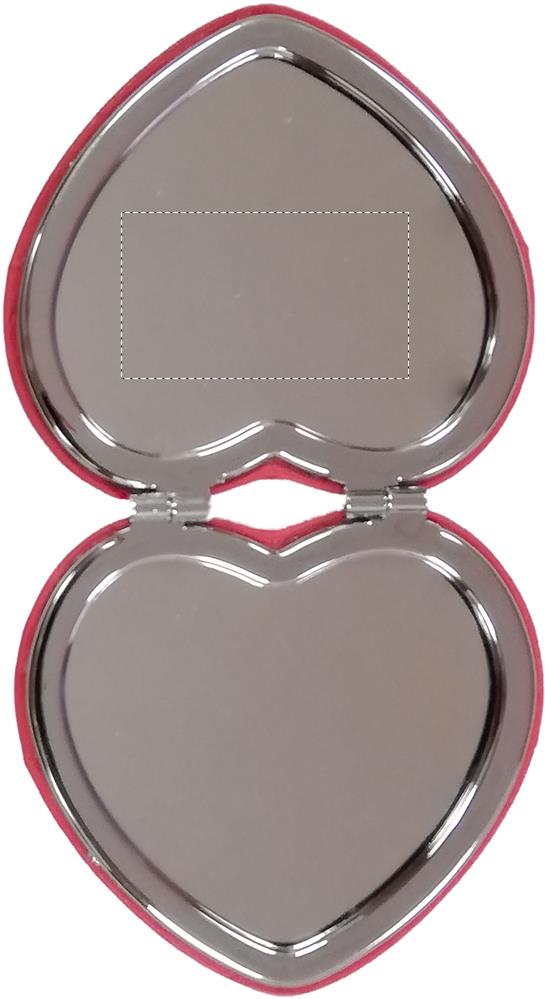 Spiegel boven (2 x 3,5 cm)