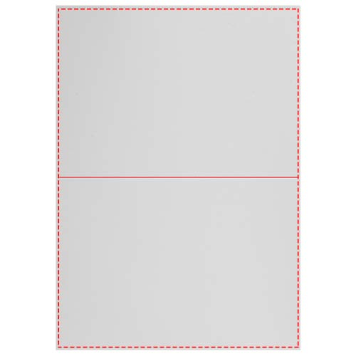 Buitenzijde van de kaart – liggend (21 x 296 mm)