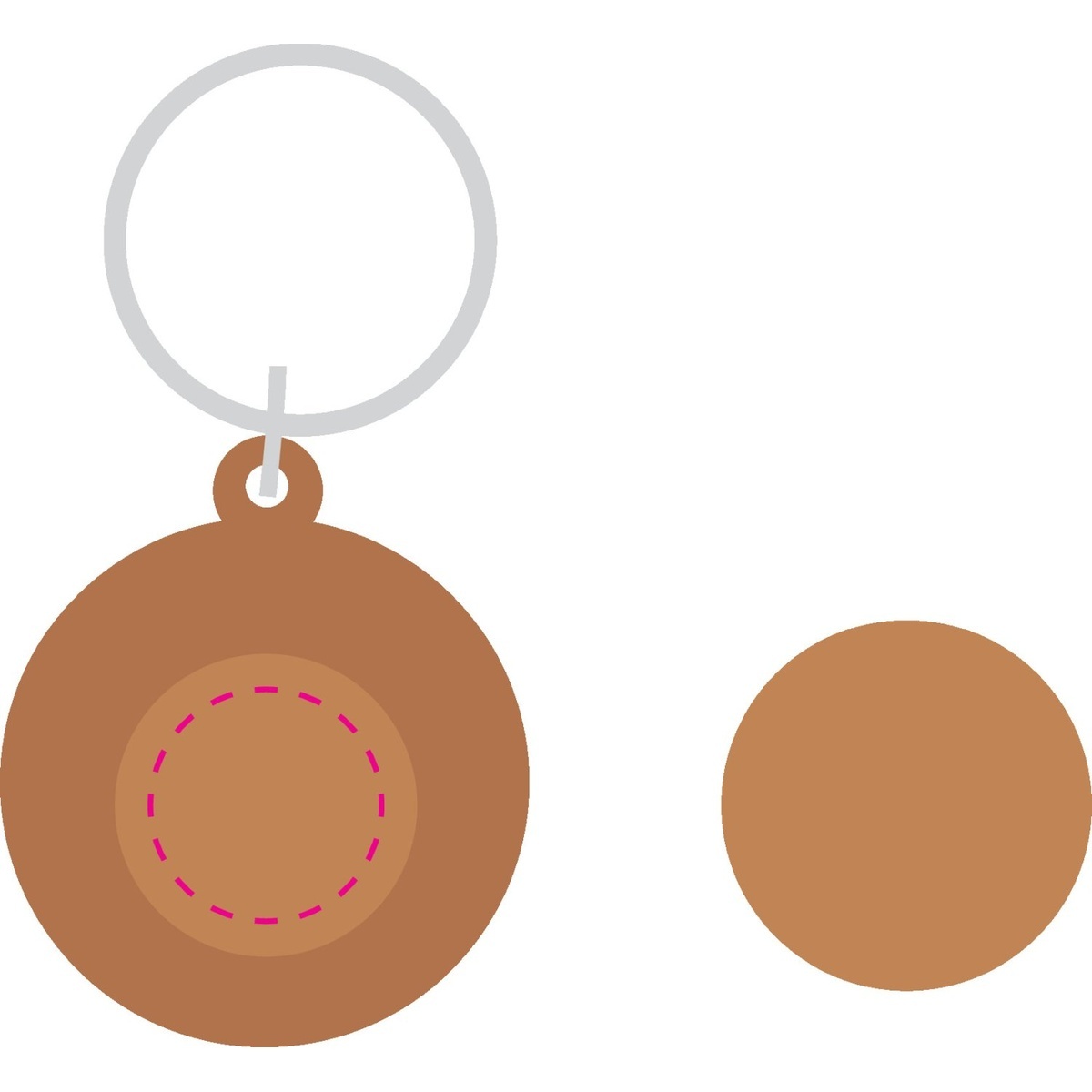 op chip (Ø 1,5 cm)