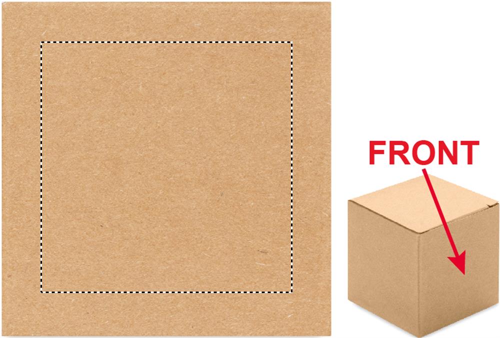 Voorzijde (3,5 x 3,5 cm)