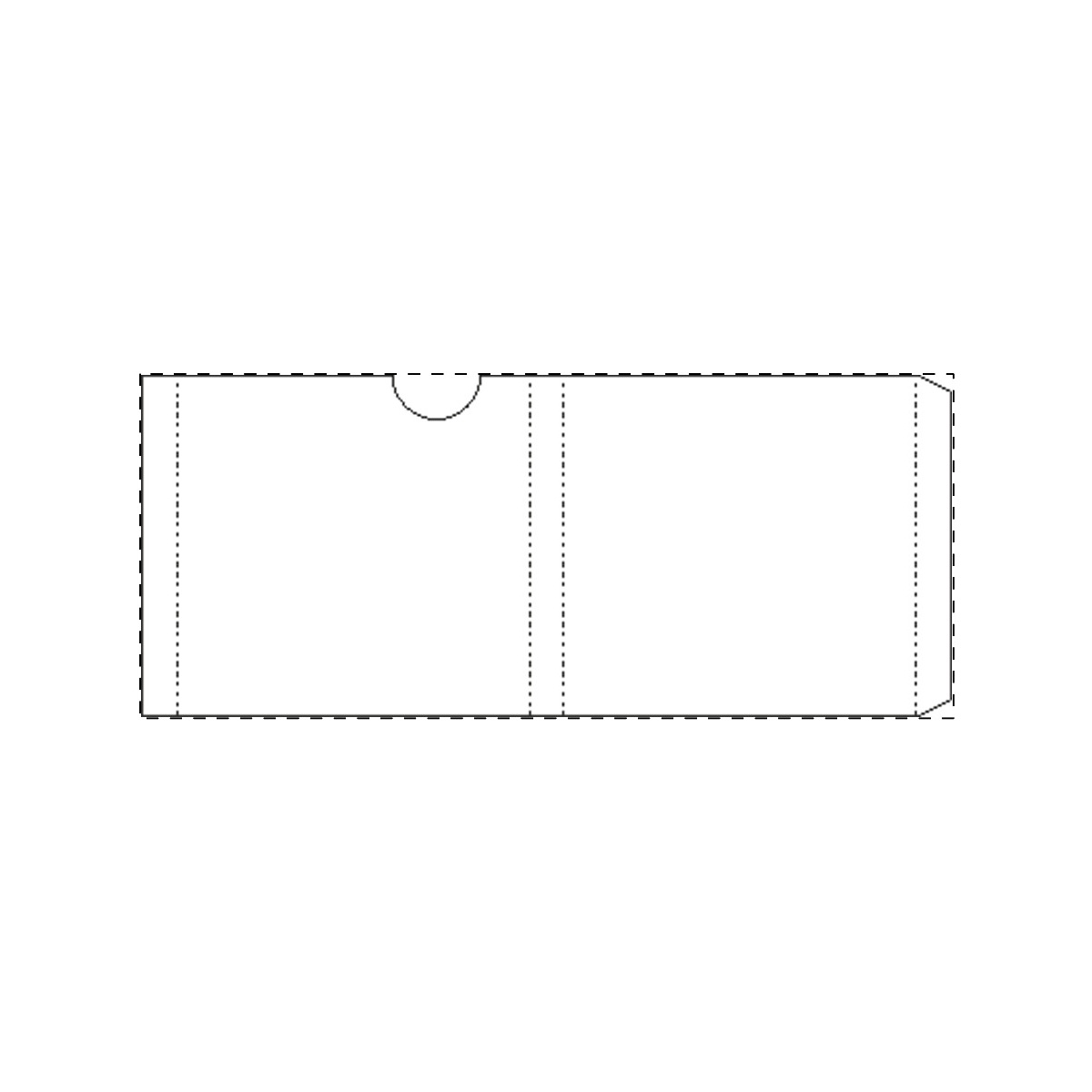 Buitenzijde (14 x 5,8 cm)