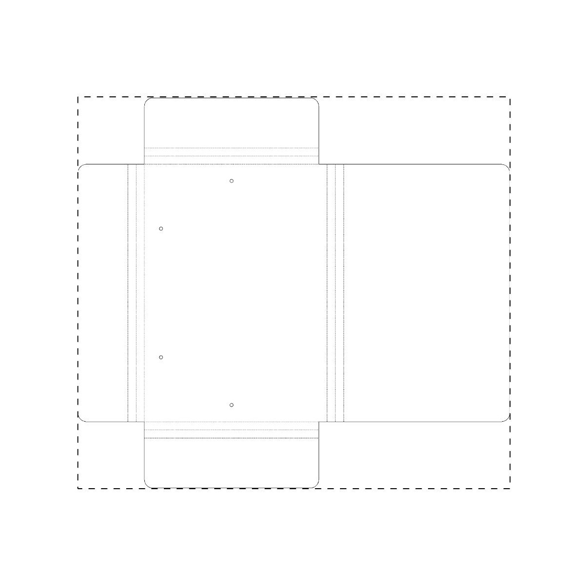 Volledig oppervlak (52 x 47 cm)