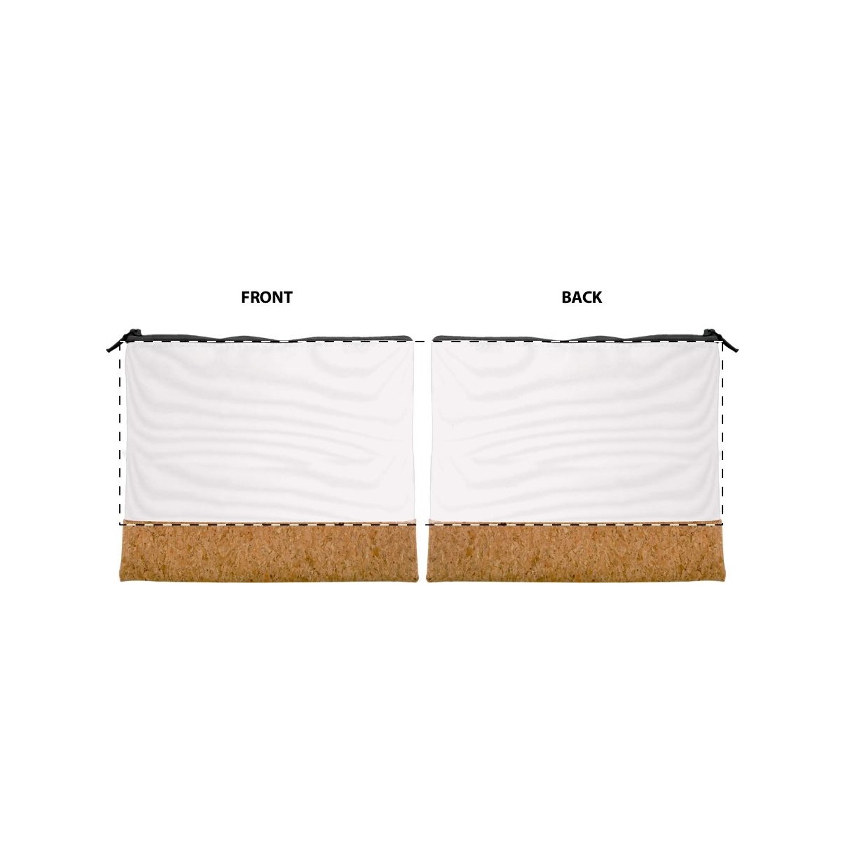 Volledig oppervlak (15,8 x 26 cm)