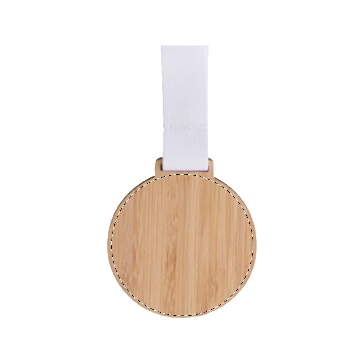 Achterkant van medaille (ø 5,5 cm)