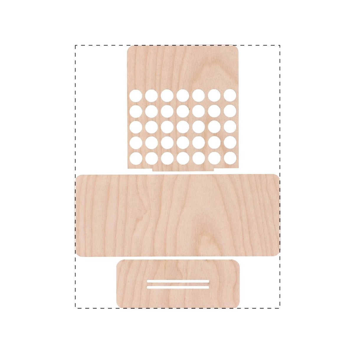 Volledig oppervlak (38,5 x 22 cm)