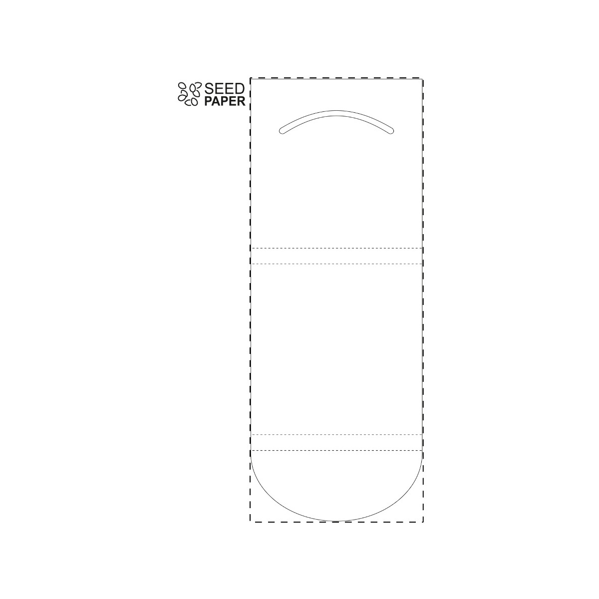 Volledig oppervlak (7,6 x 19,6 cm)